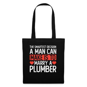 The Smartest Decision A Man Can Makes It - Tote Bag - black - Front