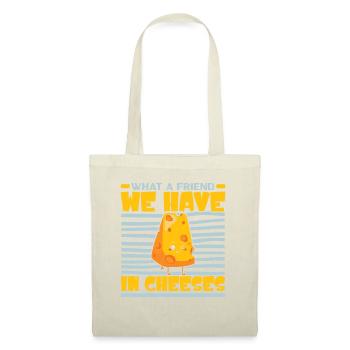 Qu’est-ce qu’un fromage d’ami est du fromage - Sac en tissu - nature - Devant