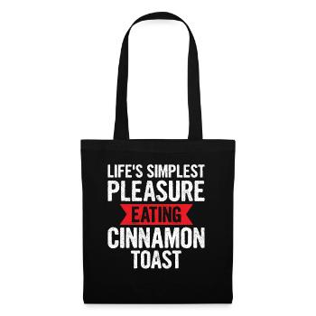 Lifes Simplest Pleasure - Tote Bag - black - Front