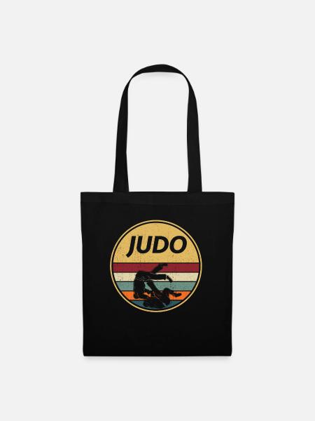 Judo Judoka - Stoffbeutel - Schwarz