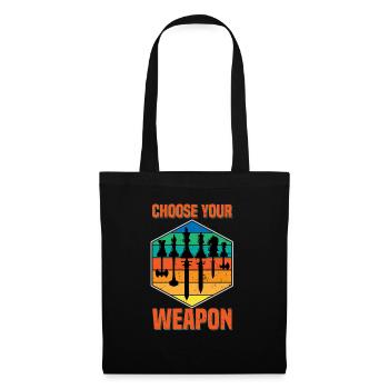Choose Your Weapon Chess Lover Check Mate - Tote Bag - black - Front