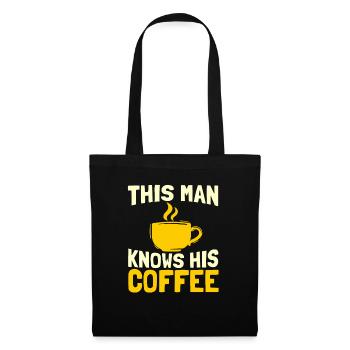 Coffee Coffee Drinker Coffee Lovers - Tote Bag - black - Front