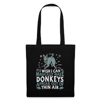 Donkey - Tote Bag - black - Front