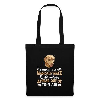 Labrador Dog - Tote Bag - black - Front