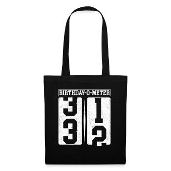 Birthday-O-Meter 32 Happy 32nd Birthday Celebrant - Tote Bag - black - Front