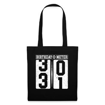 Birthday-O-Meter 31 Happy 31st Birthday Celebrant - Tote Bag - black - Front