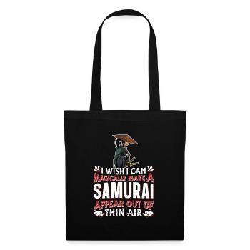 Samurai - Tote Bag - black - Front