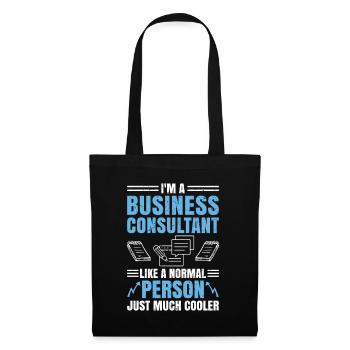 I Am A Business Consultant - Tote Bag - black - Front