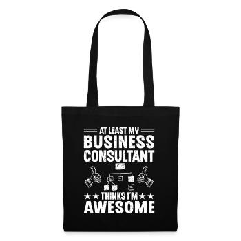 At Least My Business Consultant - Tote Bag - black - Front