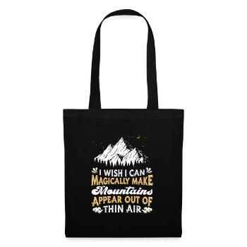 Climbing Mountaineering Climbers - Tote Bag - black - Front