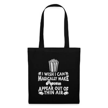 Popcorn - Tote Bag - black - Front