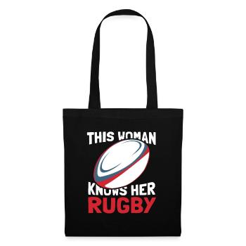 Rugby - Tote Bag - black - Front