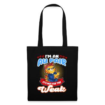 I am an Au PairCool birthday present - Tote Bag - black - Front