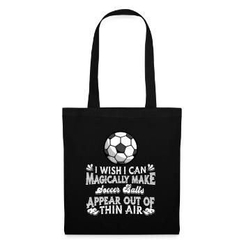 Football Football - Sac en tissu - noir - Devant