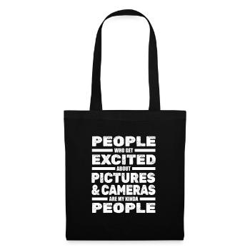 Photographer Photography Camera - Tote Bag - black - Front