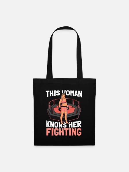 MMA Mixed Martial Arts - Stoffbeutel - Schwarz
