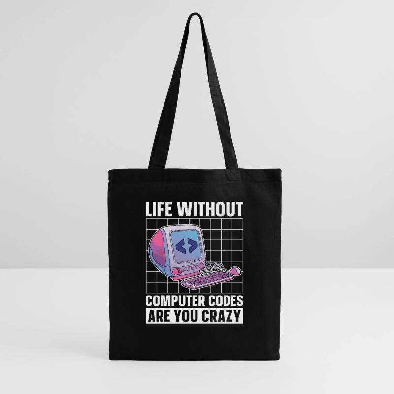 Programmeur Coder Développeur de logiciels Sac en tissu