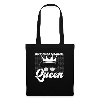 Programmeur Coder Développeur de logiciels - Sac en tissu - noir - Devant