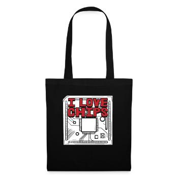 Programmeur Coder Développeur de logiciels - Sac en tissu - noir - Devant