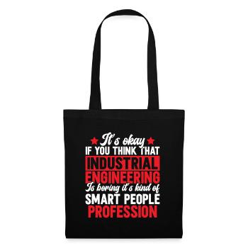 Industrial Engineering Smart People Job - Tote Bag - black - Front