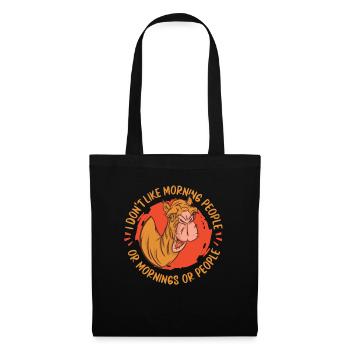 Les chameaux piétinent le dromadaire animal - Sac en tissu - noir - Devant