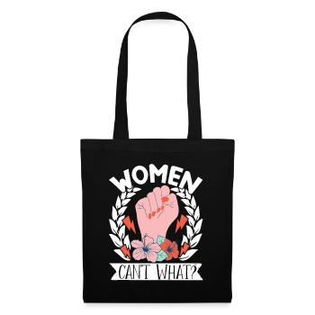 Feminist Womens Rights Female - Stoffbeutel - Schwarz - Vorne