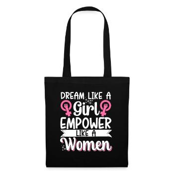Feminist Womens Rights Female - Stoffbeutel - Schwarz - Vorne