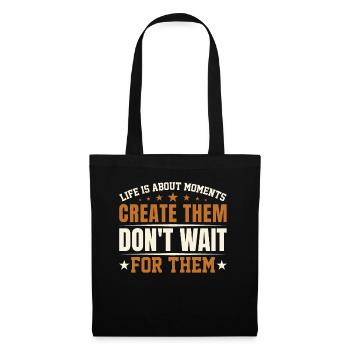 Traveller Travel Getaway Vacationing Tourist - Tote Bag - black - Front
