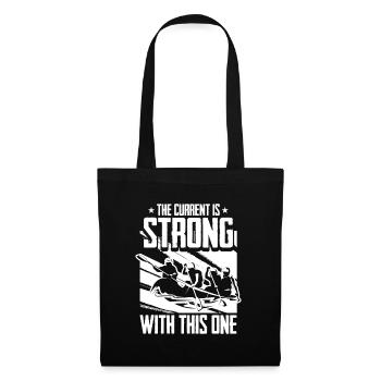 Rafting White Water Canoe Kayak - Tote Bag - black - Front