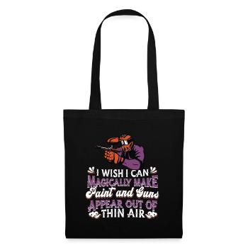 Paintball - Sac en tissu - noir - Devant