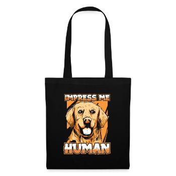 Golden Retriever - Tote Bag - black - Front