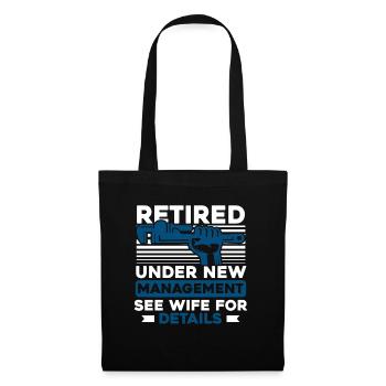 Plumber Sanitary Heating Engineer Plant Mechanic - Tote Bag - black - Front