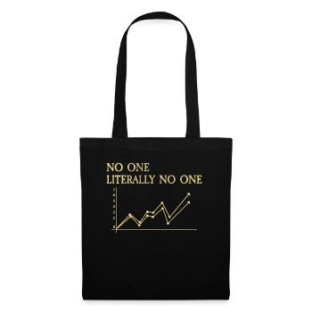 Motivate Inspire Encouragement Positivity Slogan - Tote Bag - black - Front