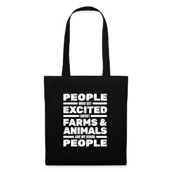 Farmer Farmer Agriculture - Tote Bag - black - Front