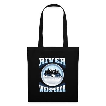 Rafting White Water Canoe Kayak - Tote Bag - black - Front