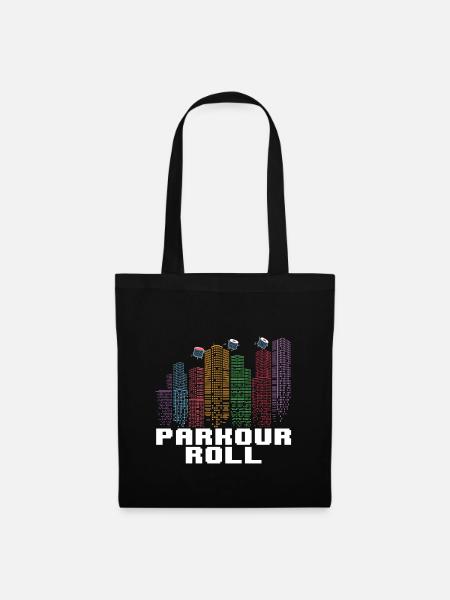 Parkour Freerunning Traceur - Stoffbeutel - Schwarz