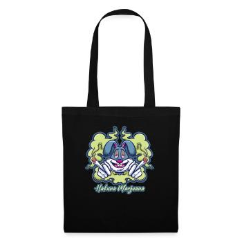 Hakuna Marijuana Funny Weed Smoking Pothead THC - Stoffbeutel - Schwarz - Vorne