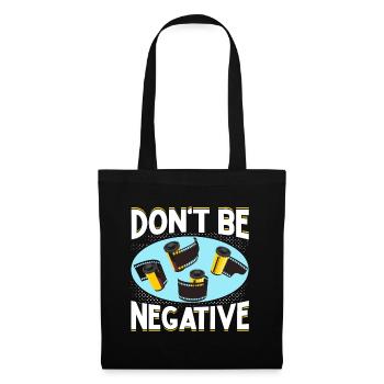 Photography Camera Lens Don'T Be - Stoffbeutel - Schwarz - Vorne