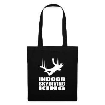 Parachutisme intérieur - Sac en tissu - noir - Devant