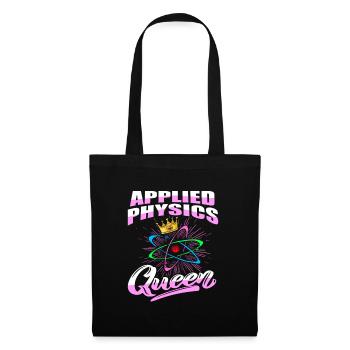 Physicien physicien - Sac en tissu - noir - Devant