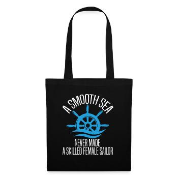 Voilier Voilier Sailor - Sac en tissu - noir - Devant
