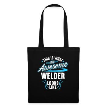 This Is What An Awesome Welder Looks Like - Tote Bag - black - Front
