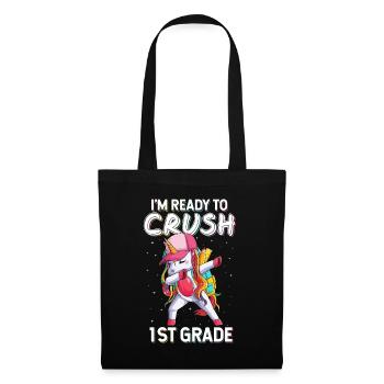 I'm Ready To Crush 1st Grade Unicorn - Tote Bag - black - Front