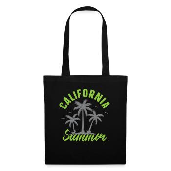 Californie Été États-Unis État d’Amérique Californie - Sac en tissu - noir - Devant
