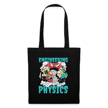 Physicien physicien - Sac en tissu - noir - Devant