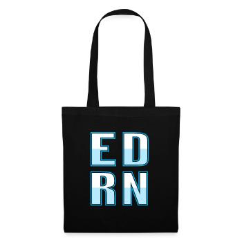 Infirmier - Sac en tissu - noir - Devant