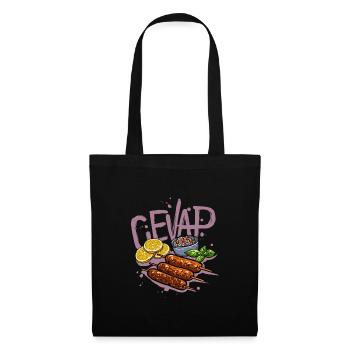Cevap Serbian Grill Sausages Cevapi - Tote Bag - black - Front