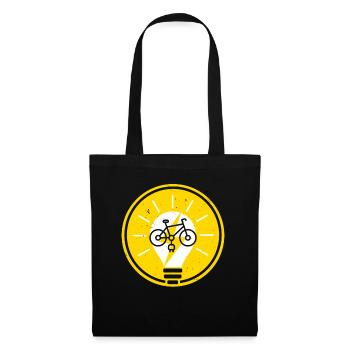 Electric Bike E-Bike Ride Bike Lovers Cycling - Tote Bag - black - Front