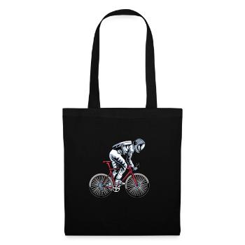 Road Bike Bicycle Road Cyclist Cycling Cyclist - Tote Bag - black - Front