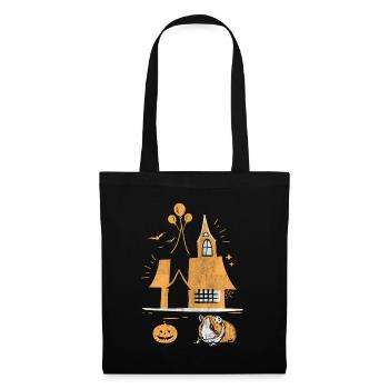 Halloween Hamster In Halloween Yard - Tote Bag - black - Front